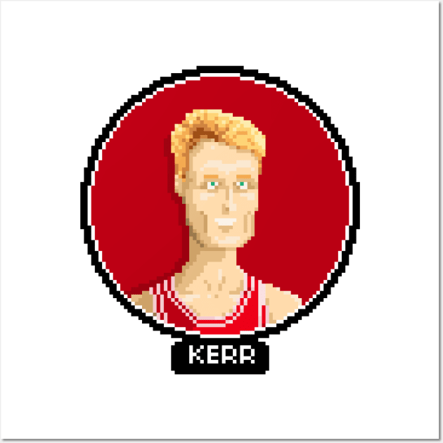 Steve Kerr Wall Art by PixelFaces